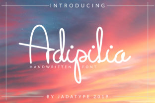 Adipilia: A Sweet Script Typeface for Authentic Branding