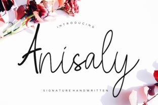 Anisaly: A Script Font for Authentic Campaign Visuals