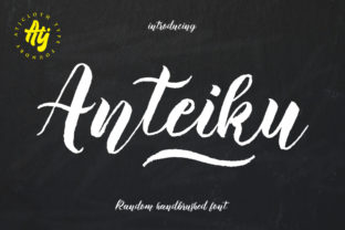 Anteiku: The Textured Brush Font That Makes Campaigns Stand Out