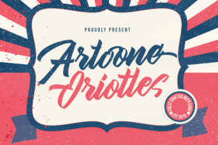 Artoone Oriottes: The Script Amp Typeface for Campaign Clarity