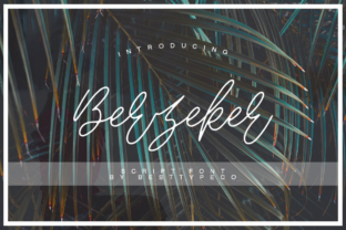 Berzeker: The Script Typeface That Elevates Modern Web Design