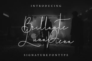 Brillante Luna Piena: The Italian-Style Script Font for Small Business Branding