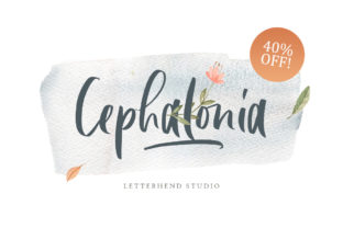 Cephalonia Typeface Review: Adding Romantic Handwritten Flair to Campaigns