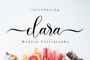 Clara: A Modern Script Typeface for Elegant Digital Branding