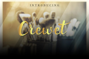 Crewet: The Bold Script Font That Elevates Your Brand Identity