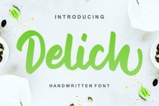 Delich Typeface Review: A Modern Script for Brand Identity