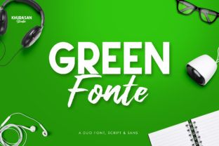 Green Fonte Duo: The Premium Typeface for High-Impact Campaigns