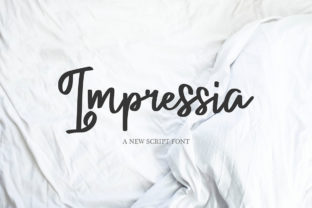 Impressia: The Sweet Handwritten Font for Standout Craft Projects
