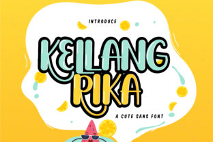 Kellang Rika: The Friendly Script Amp Typeface for Modern Campaigns