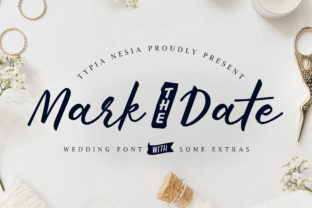 Mark the Date: A Script Font for Cohesive Brand Identity