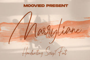 Marryliane: The Script Amp Typeface for Romantic Campaign Visuals