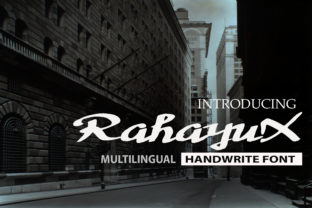 RahayuX: The Creative Typeface That Elevates Your Brand Identity