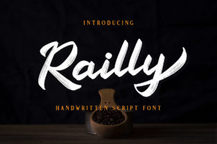 Railly: The Handwritten Typeface That Elevates Editorial Design