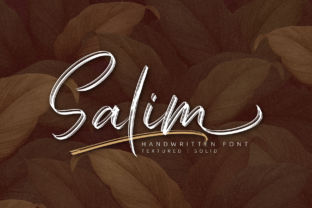 Salim: A Handwritten Typeface for Authentic Brand Identity