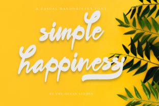 Simple Happiness: The Perfect Typeface to Elevate Your Brand Identity