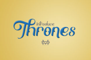 Thrones Typeface: Elevating Handmade Product Branding