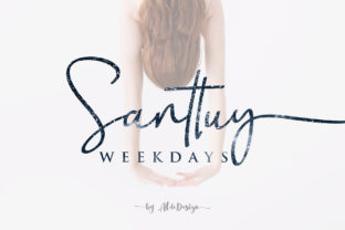 Weekdays Santtuy: A Friendly Script for Editorial Design