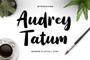 Why Audrey Tatum Is the Perfect Script Font for Modern Editorial Design